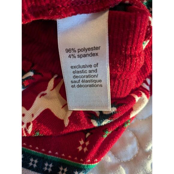 Maurice’s Christmas Pajama Pants Reindeer Bottom Large Drawstring - Picture 8 of 9